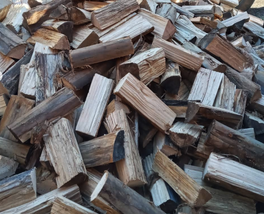 Leña de eucalipto certificada para venta en Freire